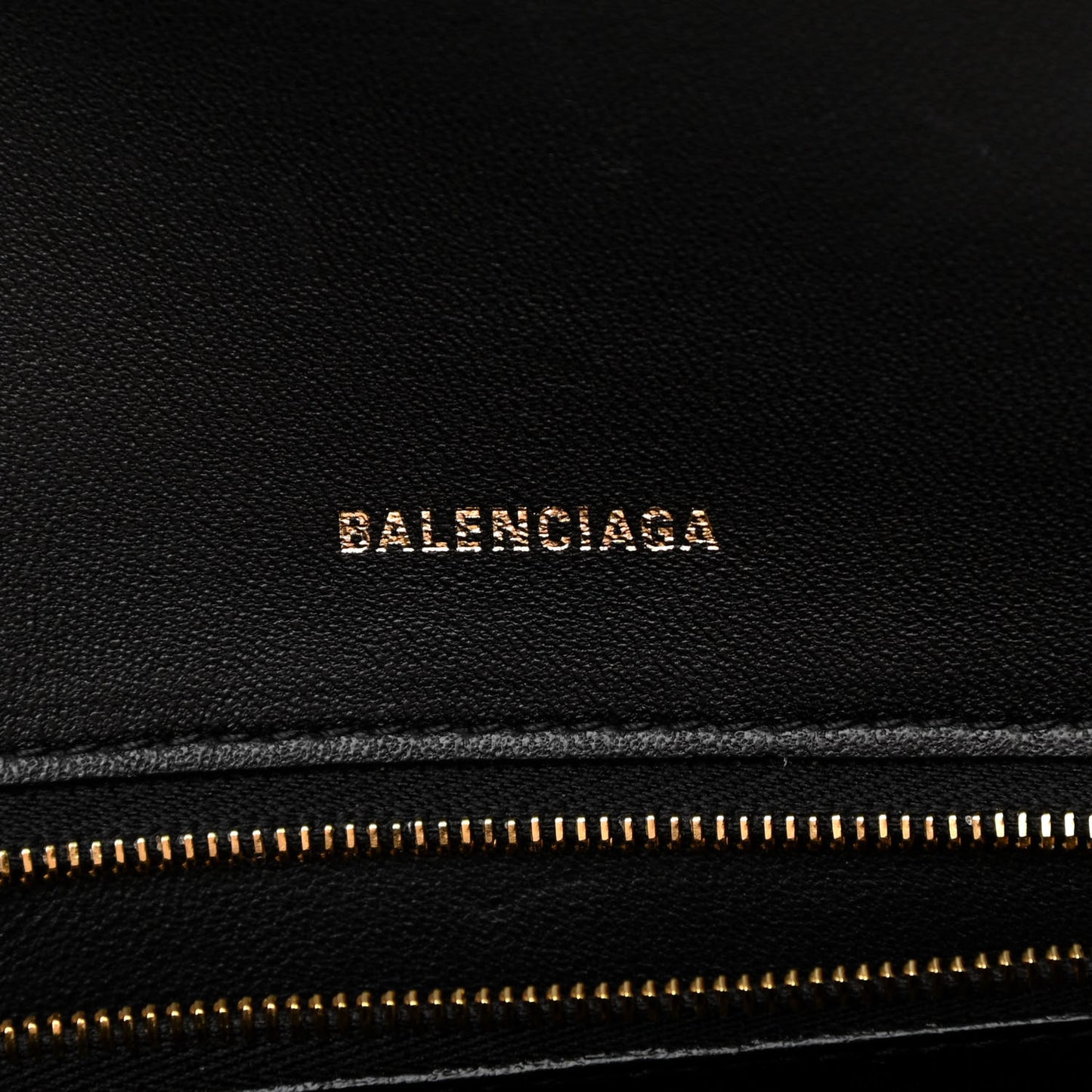Shiny Box Calfskin Small Hourglass Top Handle Bag Black
