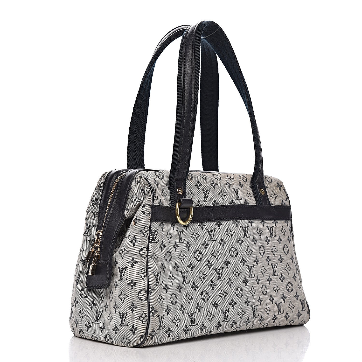 Louis Vuitton Mini Monogram Josephine PM Blue 3 of 26