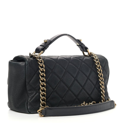 Chanel Iridescent Caviar Quilted Medium Chic Quilt Flap Black 2 of 5