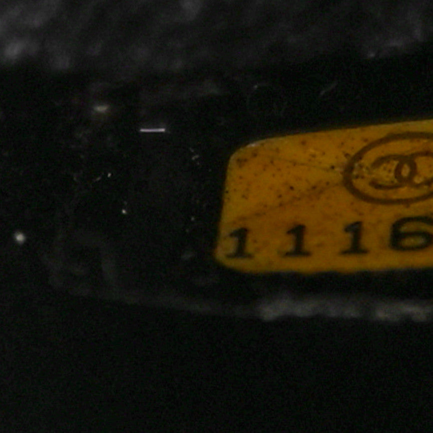 Caviar Quilted Medallion Tote Black