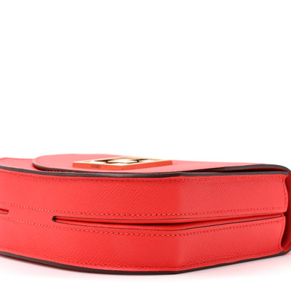 Hermes Epsom Mosaique Au 24-17 Rouge De Coeur 9 of 10