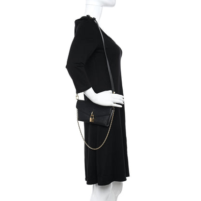Louis Vuitton Epi Padlock On Strap Black 2 of 10