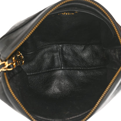 Chanel Lambskin Quilted Tassel Camera Case Black 4 of 10