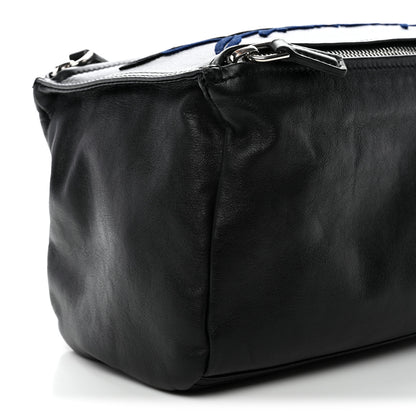 Givenchy Sugar Goatskin Velvet Logo Small Pandora Black 9 of 13