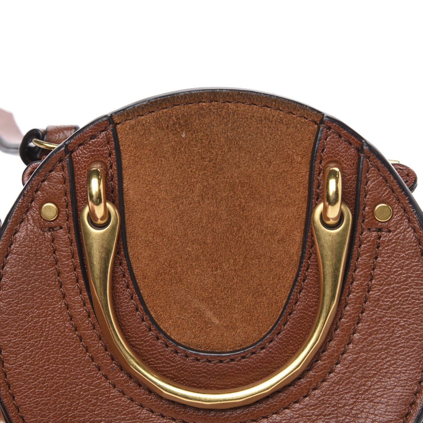 Goatskin Suede Mini Pixie Bag Saffron Red