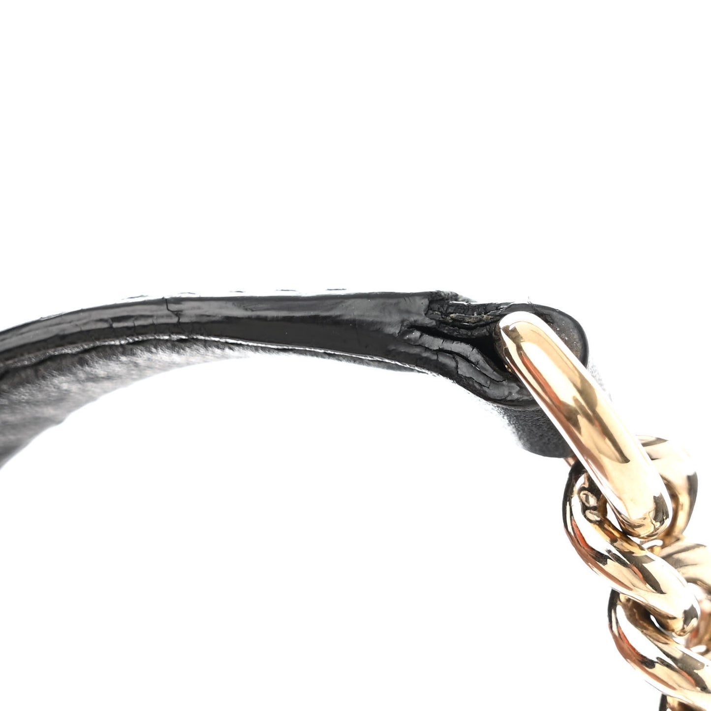 Microguccissima Medium Emily Chain Shoulder Bag Black