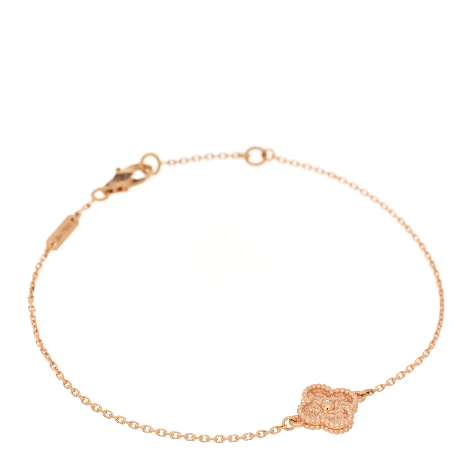 Van Cleef & Arpels 18K Rose Gold Sweet Alhambra Bracelet 1 of 4