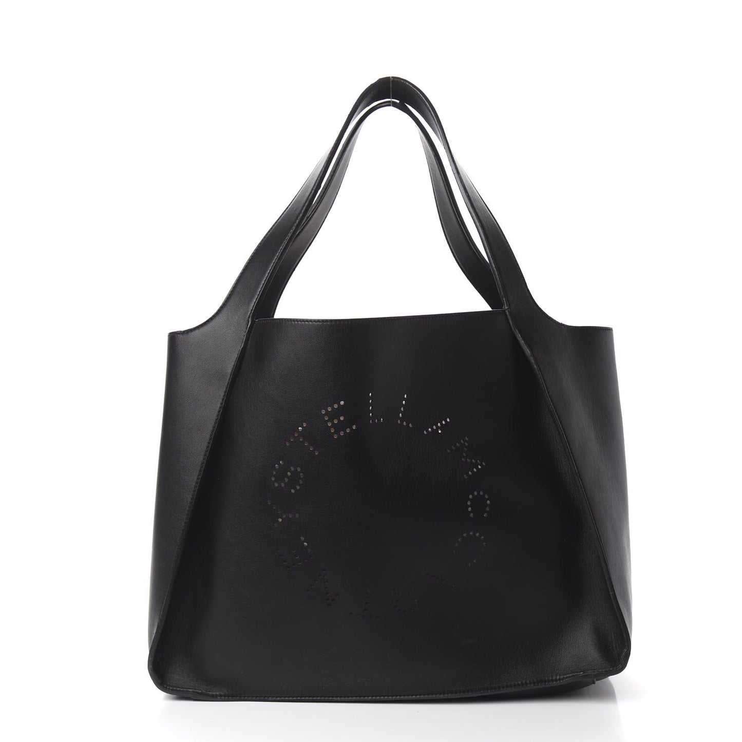 Eco Alter Nappa East West Perforated Tote Grey