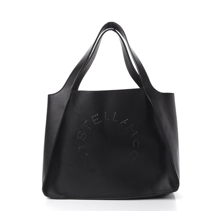Stella McCartney Eco Alter Nappa East West Perforated Tote Grey 3 of 22