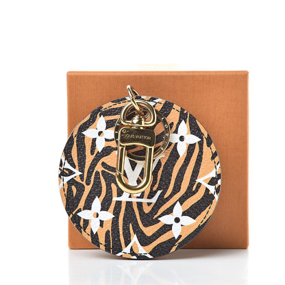 Louis Vuitton Monogram Giant Jungle Bag Charm Key Holder Black 4 of 4