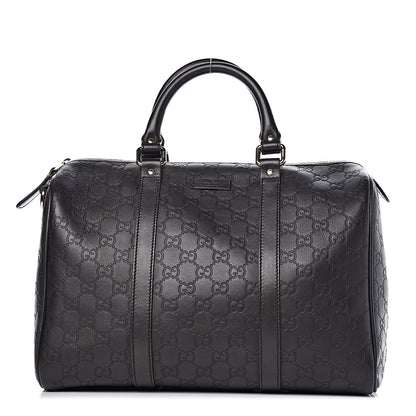 Gucci Guccissima Medium Joy Boston Dark Brown 1 of 10