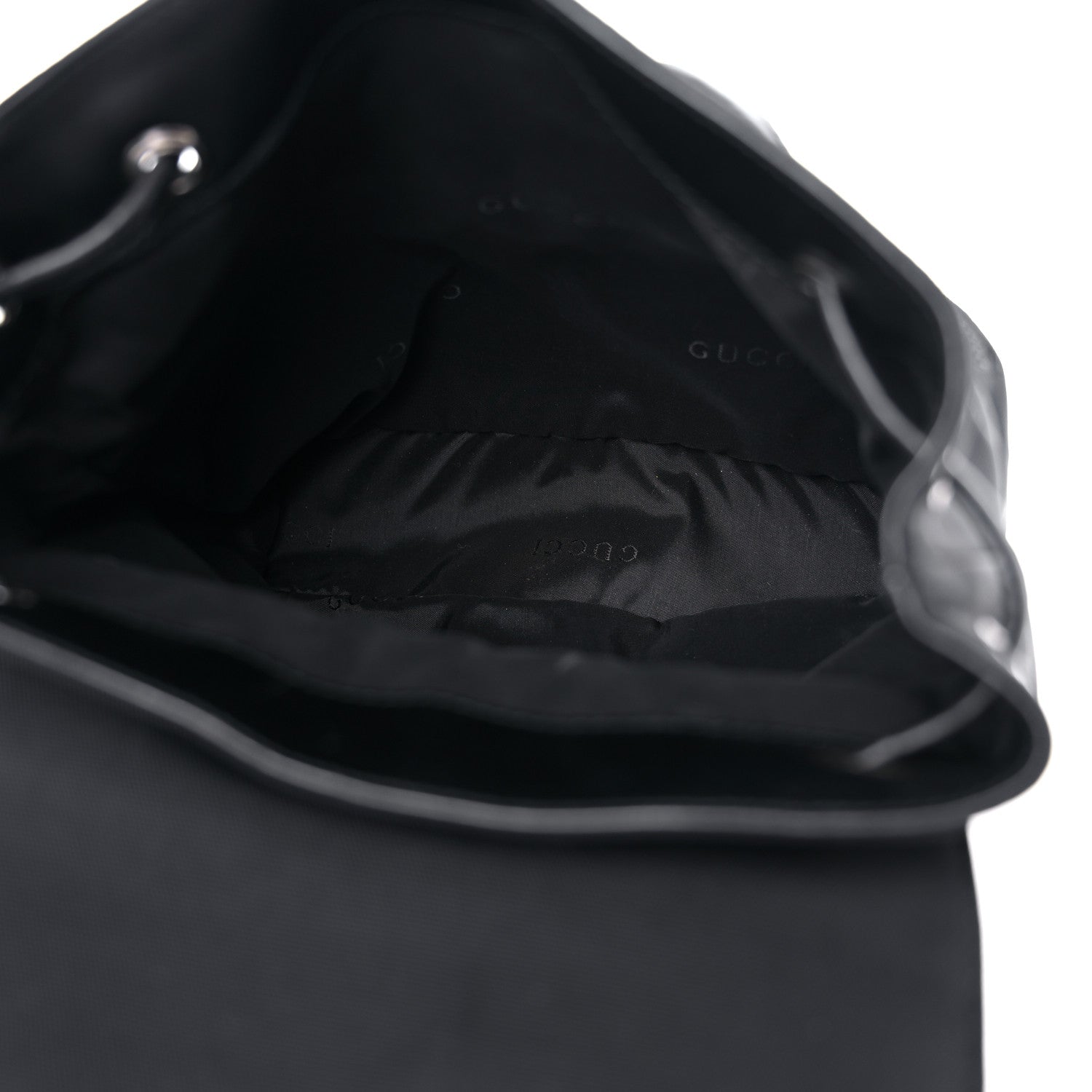 Gucci Nylon Backpack Black 5 of 12