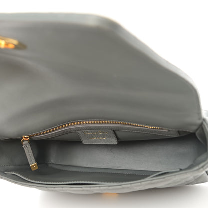 Christian Dior Lambskin Cannage Medium Caro Bag Grey 5 of 10
