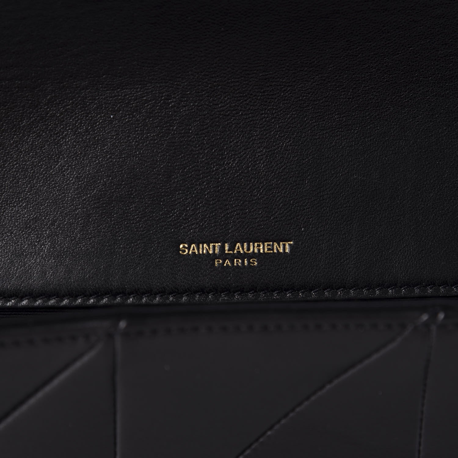 Saint Laurent Lambskin Patchwork Monogram Large Jamie Black 9 of 12