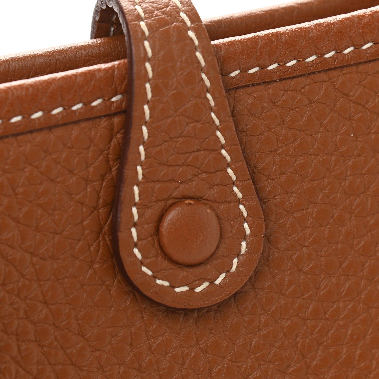 Hermes Taurillon Clemence Evelyne TPM Gold 10 of 10