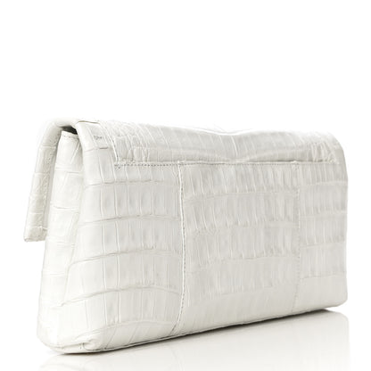 Nancy Gonzalez Crocodile Clutch White 3 of 18
