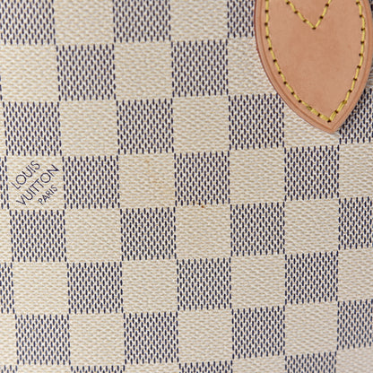 Louis Vuitton Damier Azur Neo Neverfull MM Rose Ballerine 11 of 11