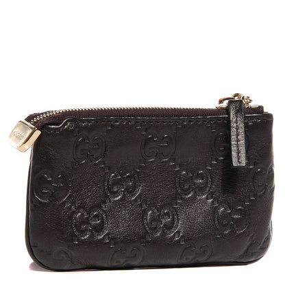 Gucci Guccissima Key Case Chocolate 3 of 7