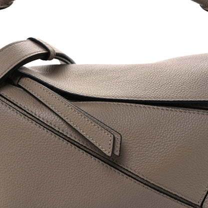 Loewe Grained Calfskin Small Puzzle Bag Sand 7 of 10