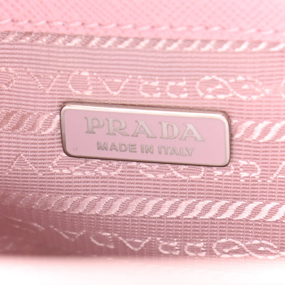 Prada Saffiano Lux Micro Galleria Shoulder Bag Alabastro 6 of 11