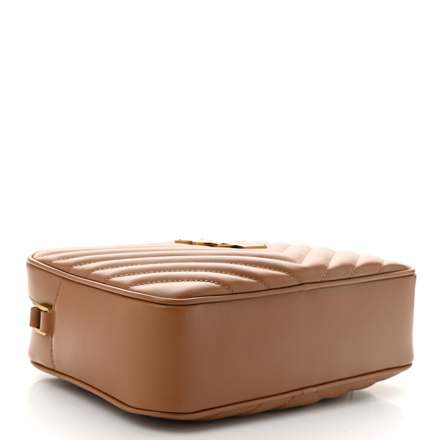 Calfskin Matelasse Monogram Lou Camera Bag Cinnamon