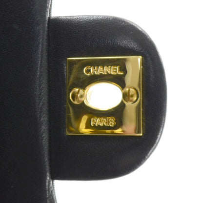 Chanel Lambskin Quilted Mini Flap Black 10 of 13