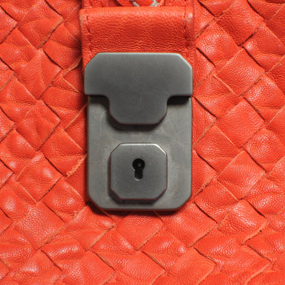 Bottega Veneta Nappa Intrecciato Punto Mocassino Roma Tote Fire 9 of 9
