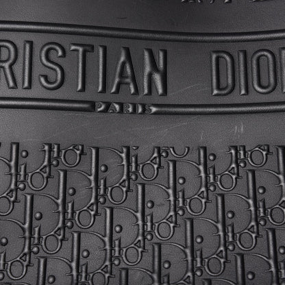 Christian Dior Oblique Calfskin Embossed Book Tote Black 13 of 13
