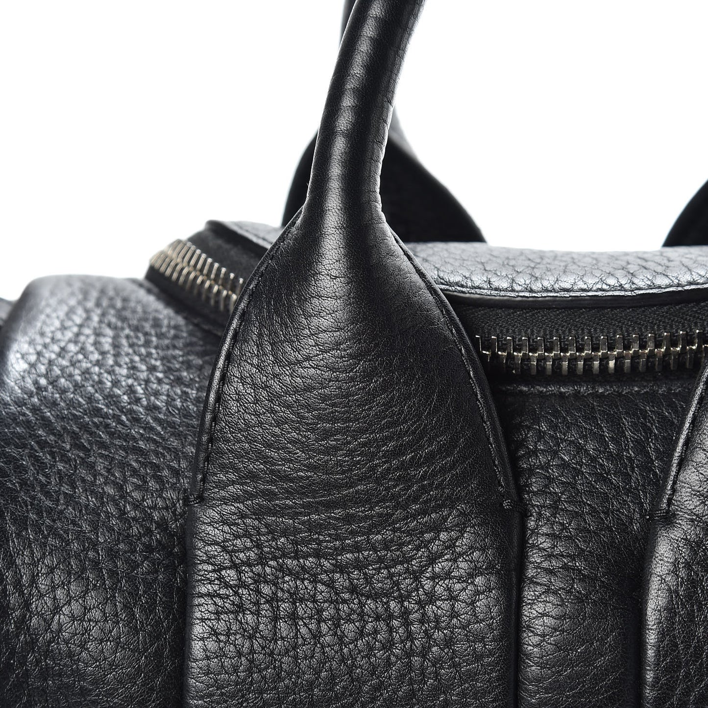 Pebbled Lambskin Mini Rockie Black Rhodium Hardware