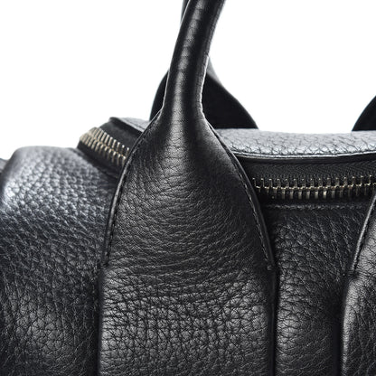 Alexander Wang Pebbled Lambskin Mini Rockie Black Rhodium Hardware 17 of 20