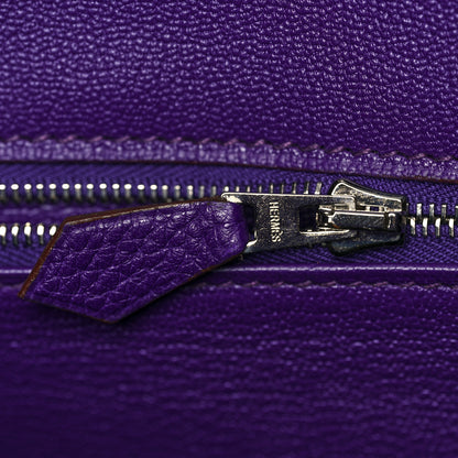 Hermes Togo Birkin 40 Iris 21 of 33