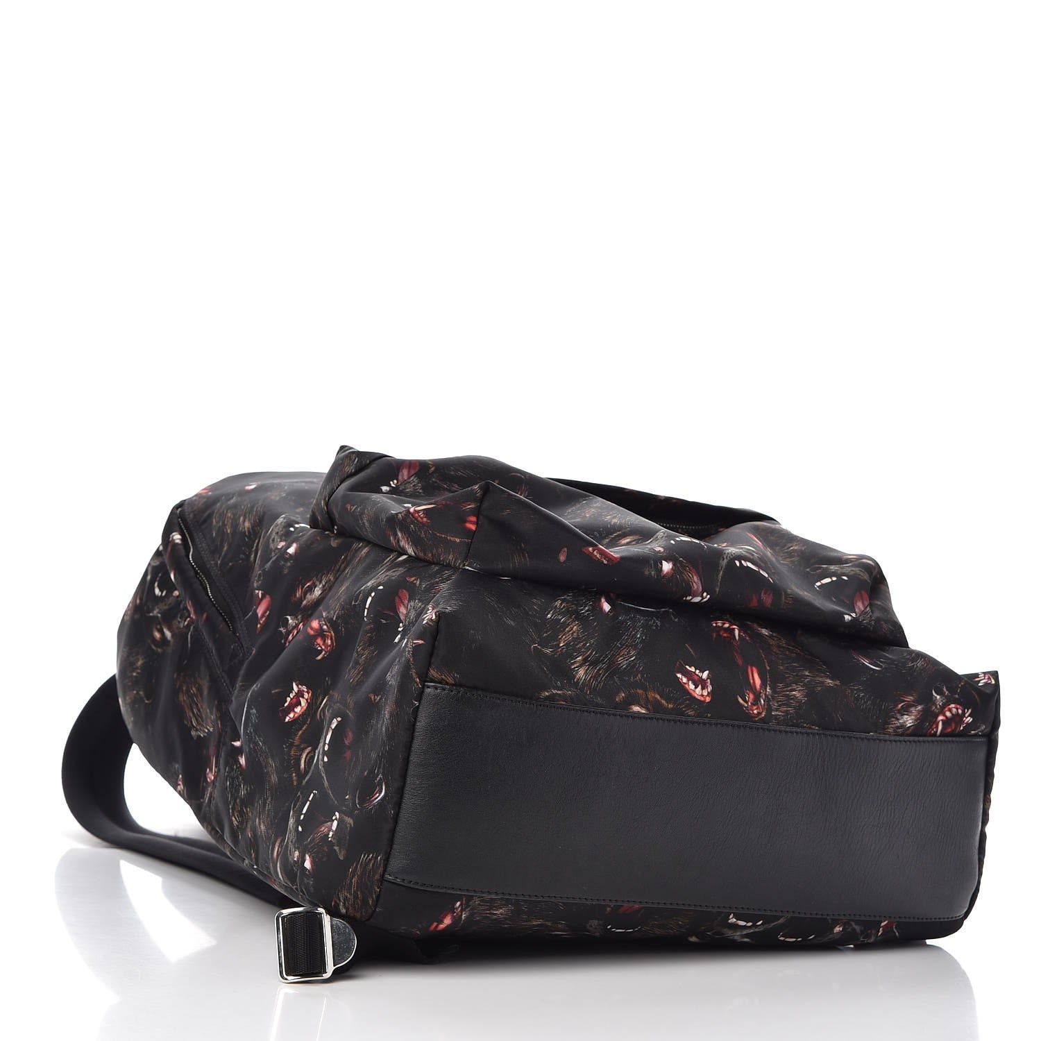 Givenchy Nylon All Over Monkey Brother Print Backpack Black 4 of 8