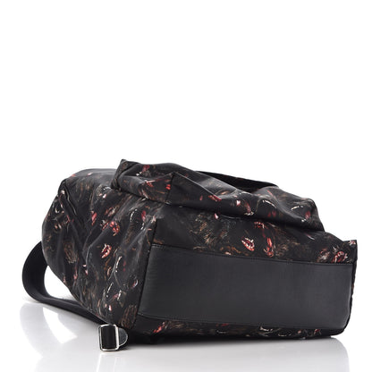 Givenchy Nylon All Over Monkey Brother Print Backpack Black 4 of 8