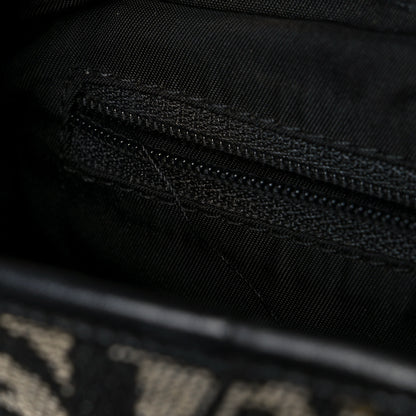Christian Dior Monogram Double Saddle Bag Black 10 of 10