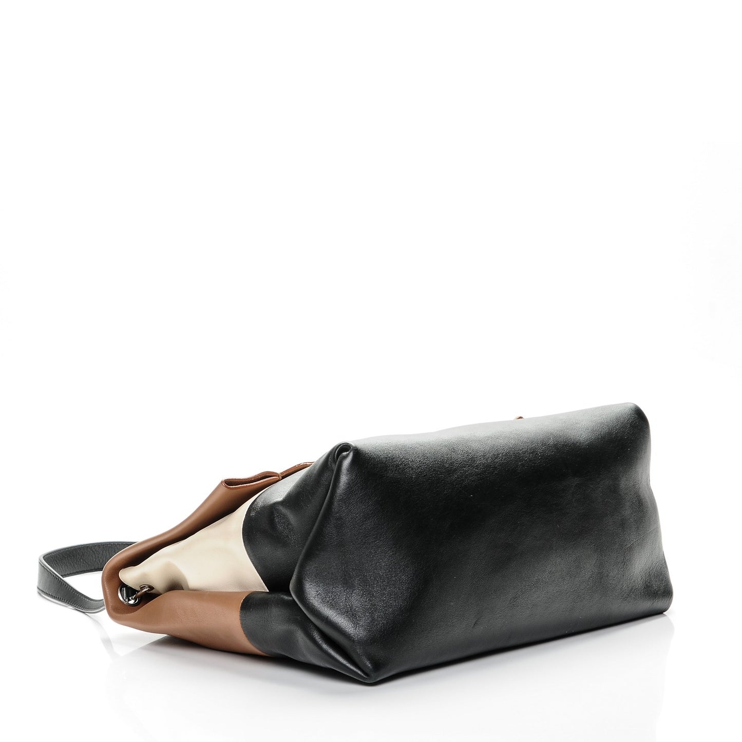 Calfskin All Soft Shoulder Bag Tan