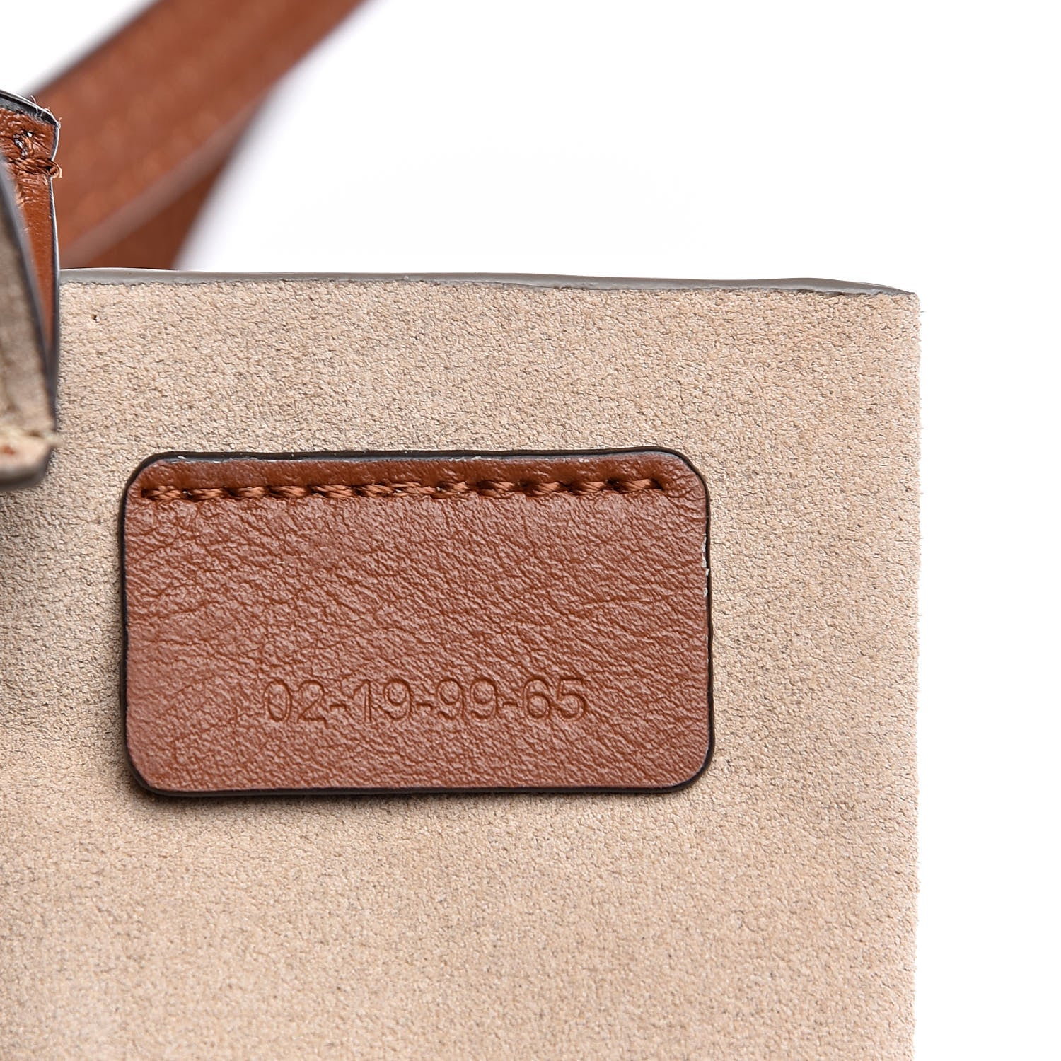 Chloe Suede Calfskin Mini Faye Bracelet Bag Tobacco 7 of 10