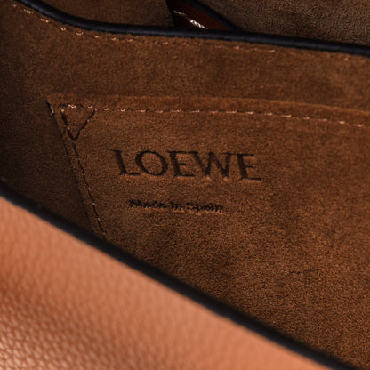 Loewe Grained Calfskin Small Gate Crossbody Bag Caramel Pecan 6 of 10