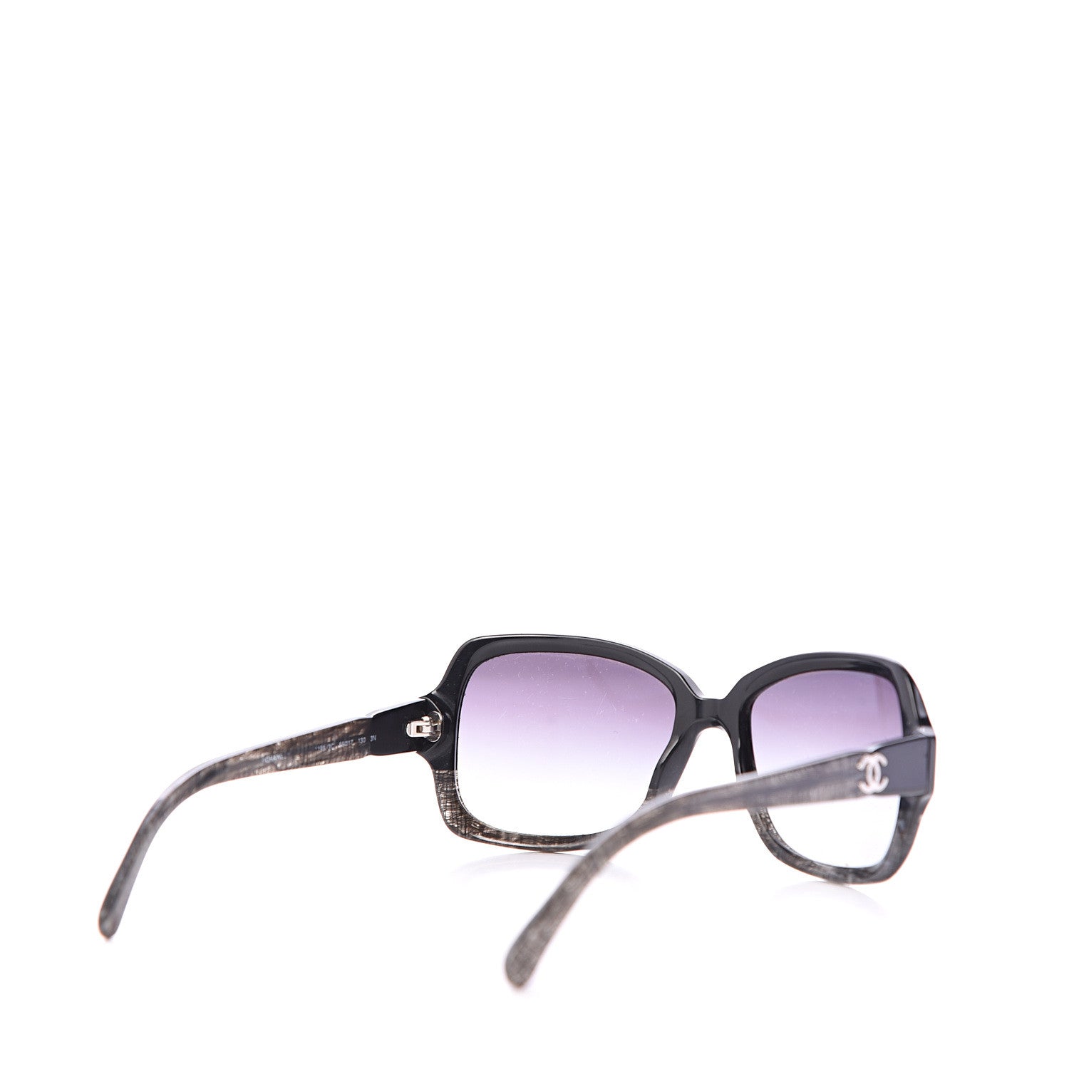 Chanel Butterfly Signature Sunglasses 5346 Black 4 of 7