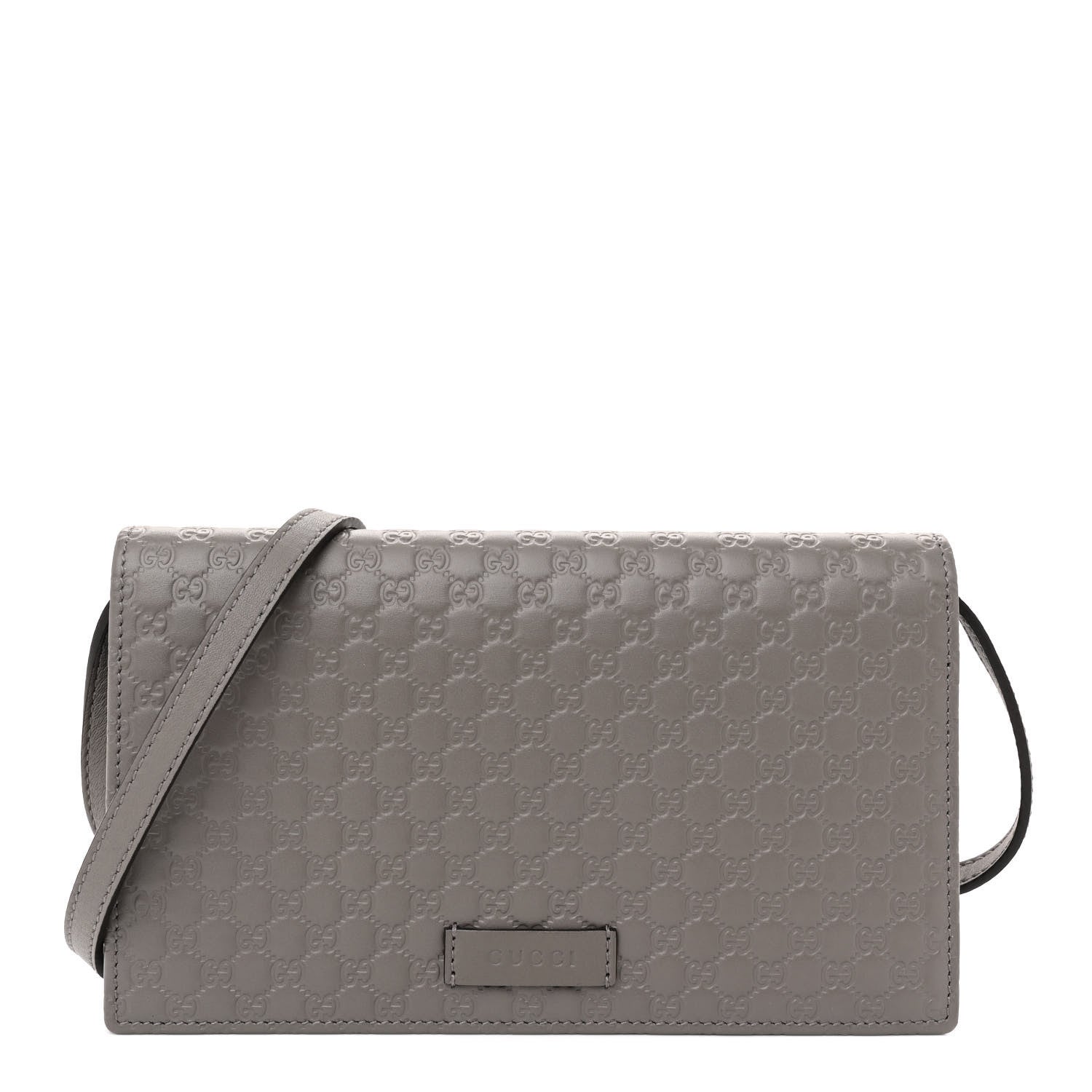 Gucci Soft Microguccissima Crossbody Wallet Loess 1 of 11
