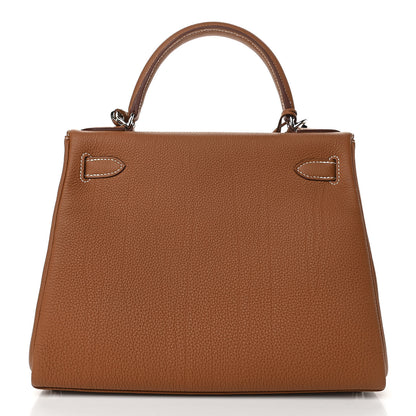Hermes Togo Kelly Retourne 28 Gold 10 of 12