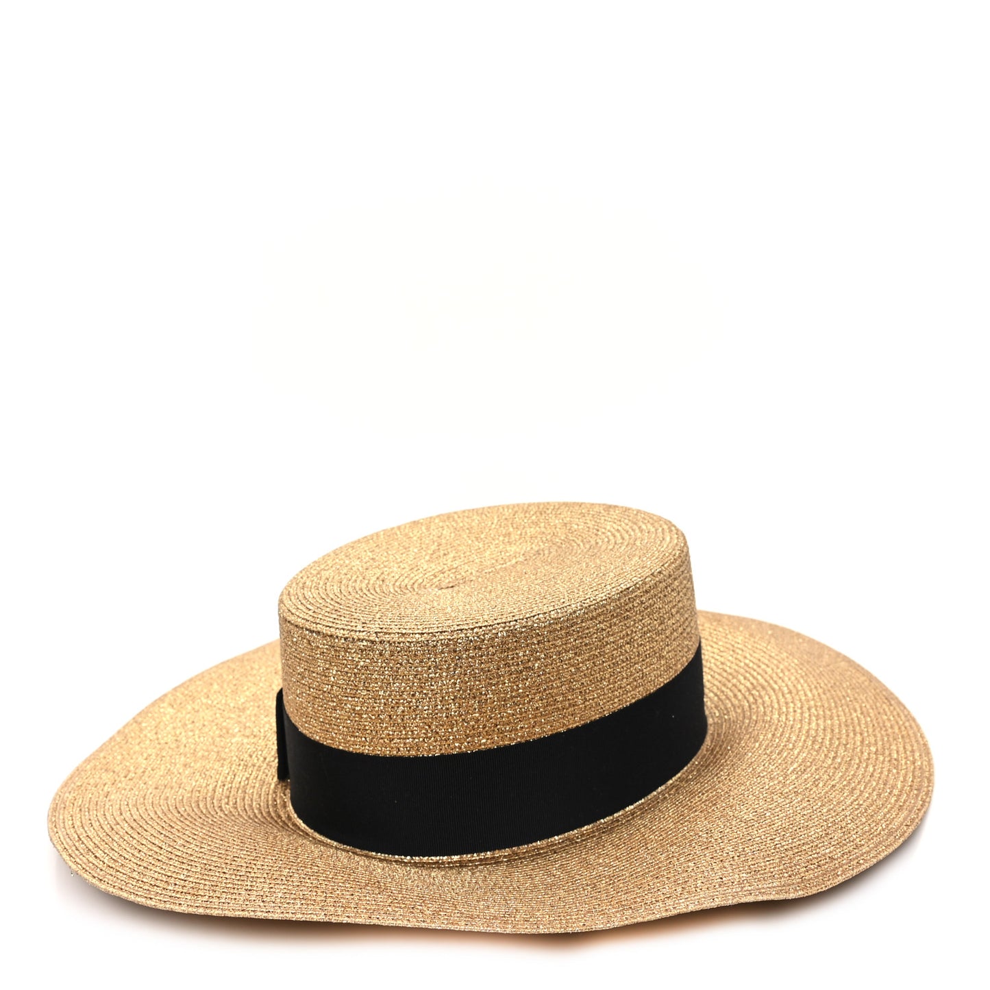 Lame Papier Hat S Black Gold