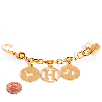 Hermes Breloque Bag Charm Gold 2 of 6