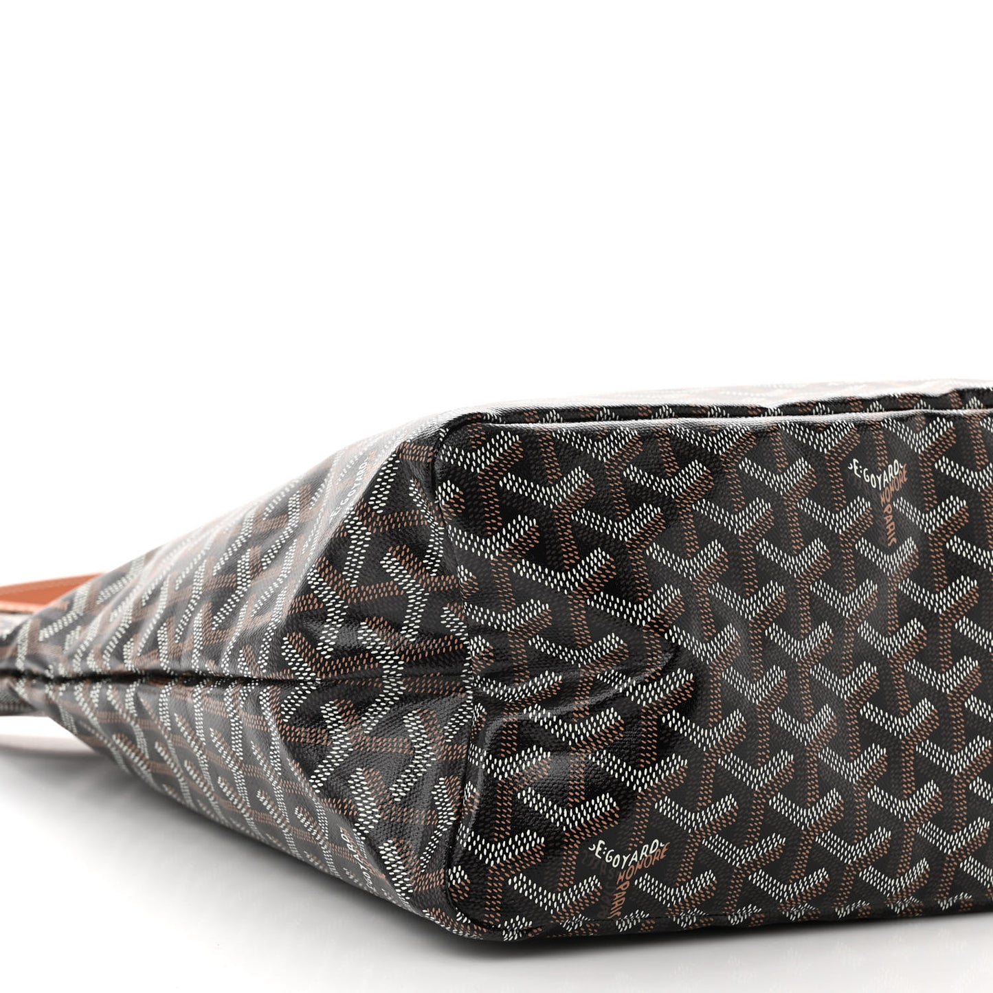 Goyardine Boheme Hobo Black Gold