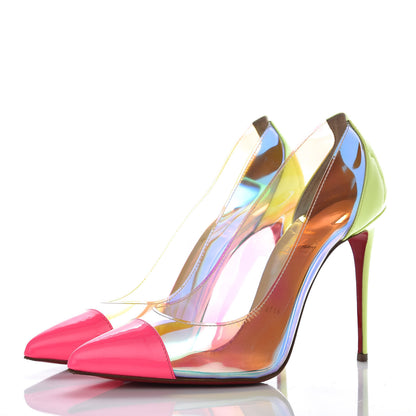 Christian Louboutin Disco PVC Hologram Debout 100 Pumps 38 Multicolor 3 of 10