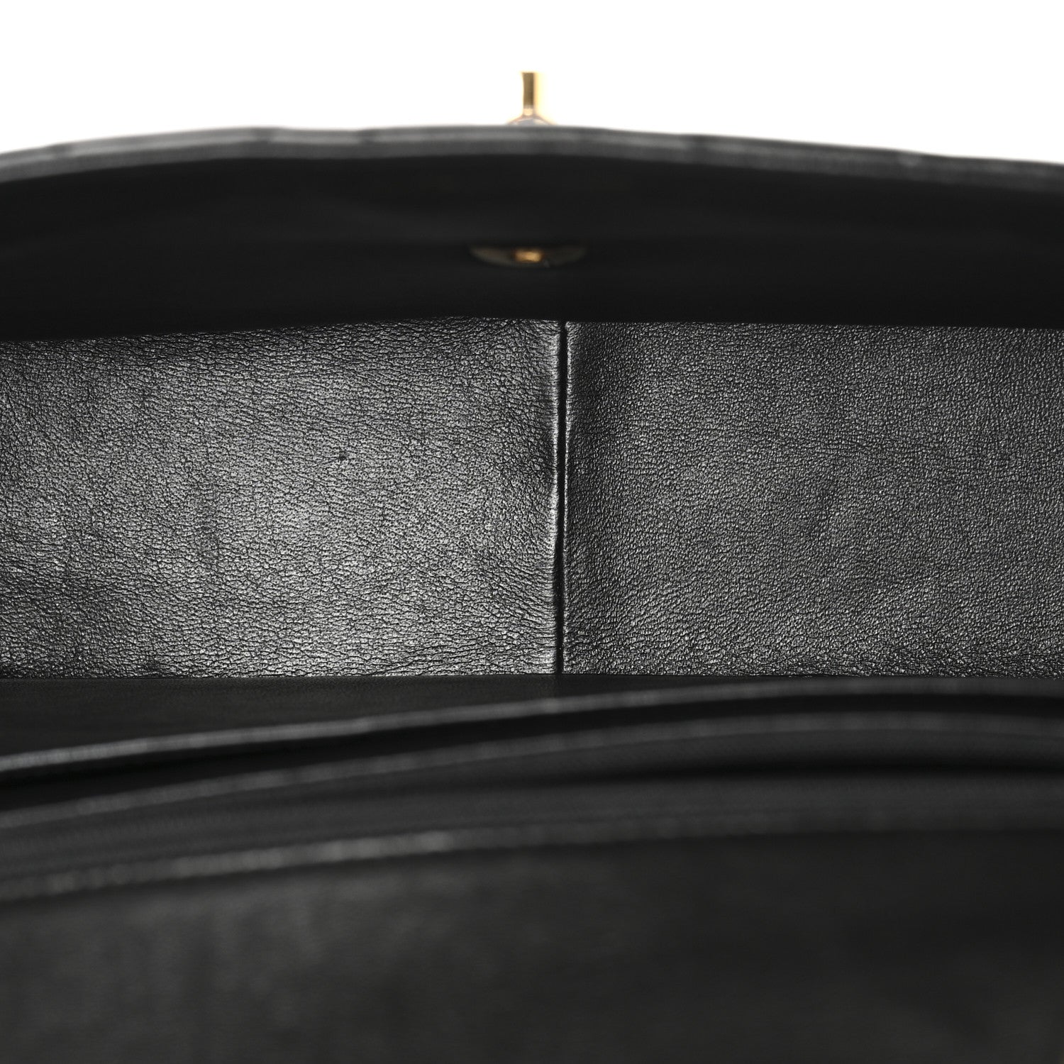 Chanel Lambskin Quilted Jumbo Single Flap Black 5 of 11