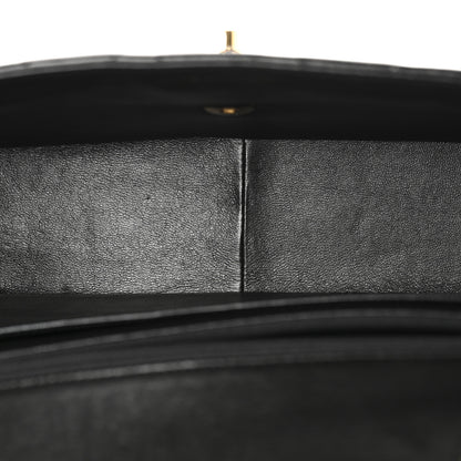 Chanel Lambskin Quilted Jumbo Single Flap Black 5 of 11