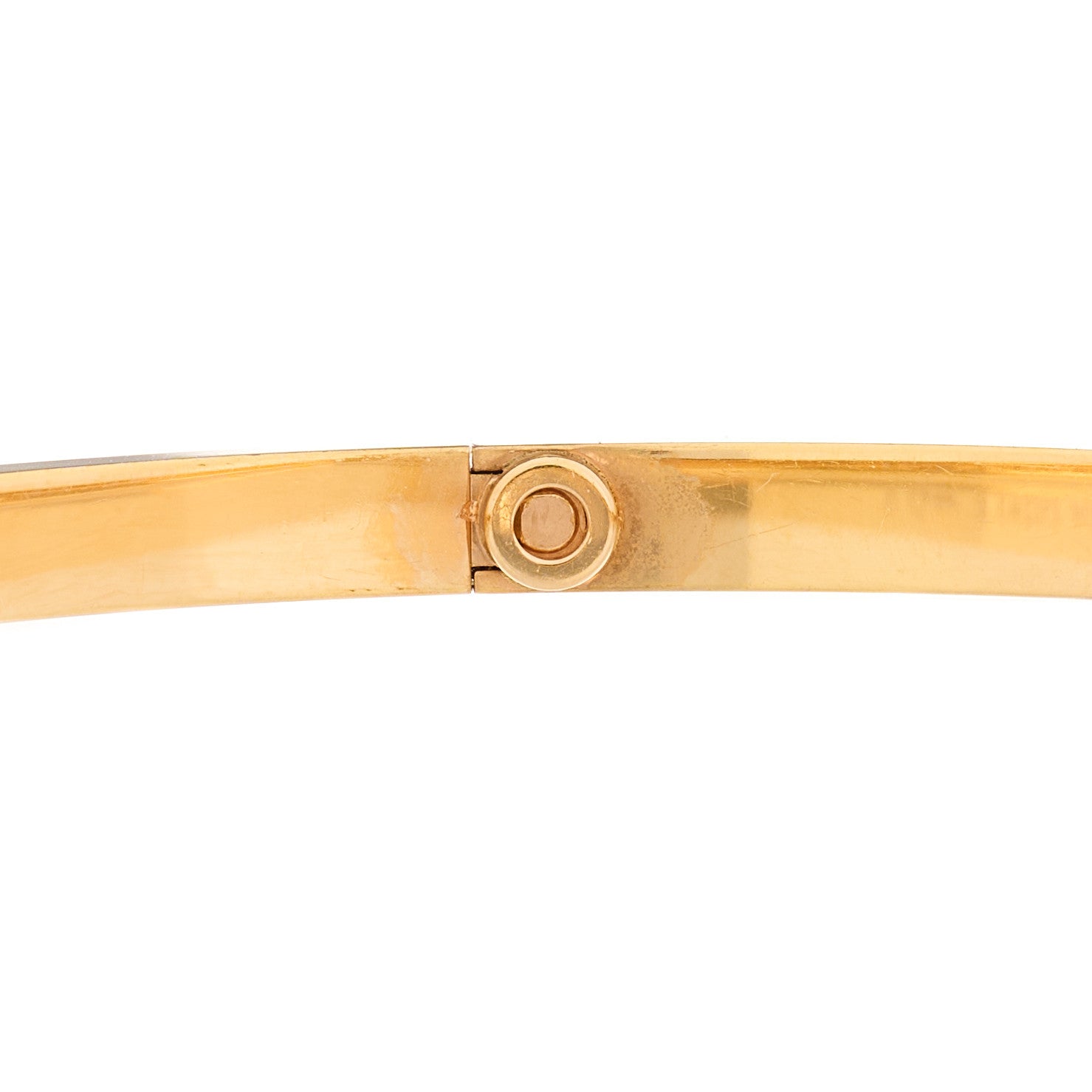 Cartier 18K Pink Gold Diamond Small LOVE Paved Bracelet 18 6 of 6