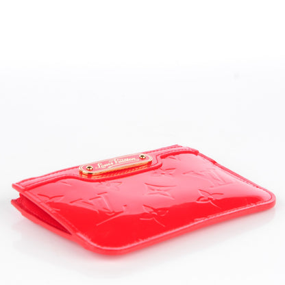 Louis Vuitton Vernis Key Pouch Rouge Grenadine 4 of 7