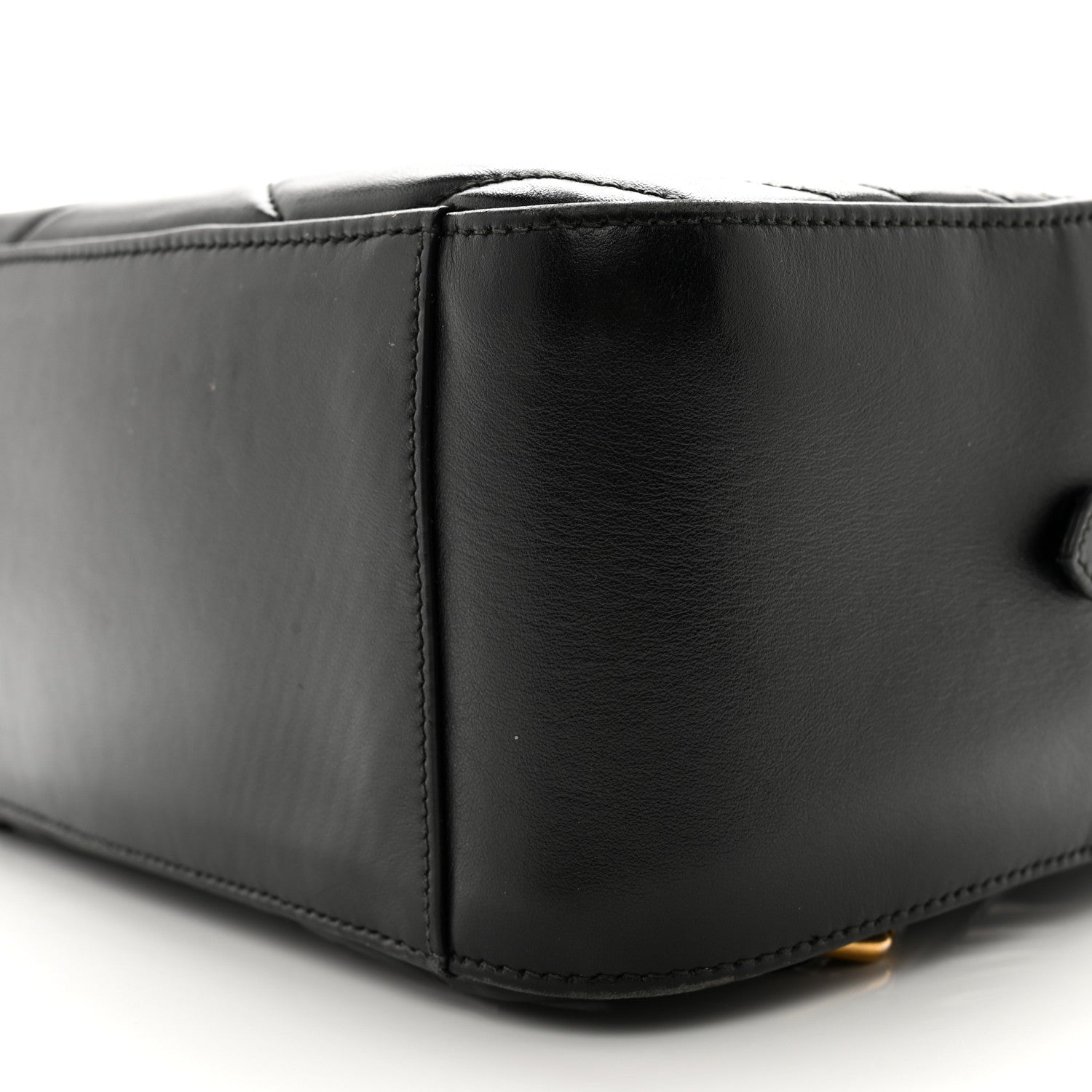 Gucci Calfskin Matelasse GG Marmont Dome Backpack Black 10 of 19