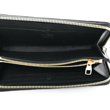 Louis Vuitton Empreinte Clemence Wallet Black 5 of 12